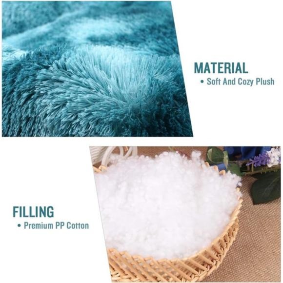 Dog & Cat Bed - Self-Warming Plush Pet Cushion (20" x20") NWT - Picture 4 of 6